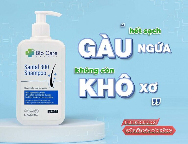 Biocare Santal 300 Shampoo - Bước chuyển mình chất lượng tốt hơn