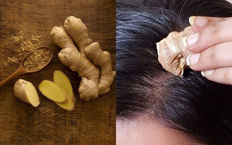 Bôi gừng vào chân tóc có tác dụng gì?