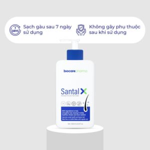 Santal X – Dầu gội trị nấm Biocare Pharma TOP 1 thị trường