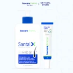 Combo Gàu Nấm Thế Hệ Mới Santal X & Kem Nấm Stada 200