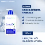 Dầu Gội Gàu Ngứa Thảo Mộc Thế Hệ Mới Santal X – 250 ML