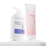 Combo dầu gội Santal 300 kết hợp tẩy tế bào chết da đầu Pink Salt 50 Scrub BiocarePharma