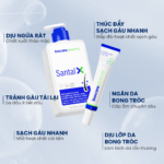 Combo Gàu Ngứa Thế Hệ Mới Santal X & Kem Bôi Stada 200