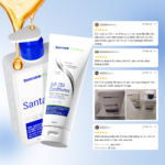Combo gội xả dành cho tóc gàu ngứa hư tổn Santal X và Soft 250 BiocarePharma