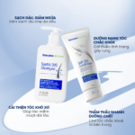 Combo dầu gội Santal 300 và dầu xả Soft 250 dành cho tóc gàu ngứa