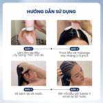 Combo dầu gội Santal X kết hợp tẩy tế bào chết da đầu Pink Salt 50 Scrub Biocarepharma