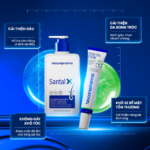 Combo Gàu Ngứa Thế Hệ Mới Santal X & Kem Bôi Stada 200