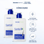 Combo 2 Chai Dầu Gội Gàu Nấm Santal X Shampoo Biocare Pharma