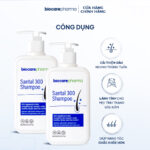 Combo 2 Chai Dầu Gội Gàu Nấm Santal 300 Shampoo Biocare Pharma