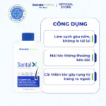 Combo Gàu Nấm Thế Hệ Mới Santal X & Kem Nấm Stada 200