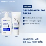 Combo dầu gội Santal 300 và dầu xả Soft 250 dành cho tóc gàu ngứa