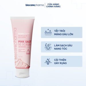 Tẩy Tế Bào Chết Da Đầu Muối Hồng Pink Salt 50 Scrub 150ml